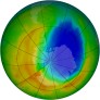 Antarctic Ozone 2012-10-23